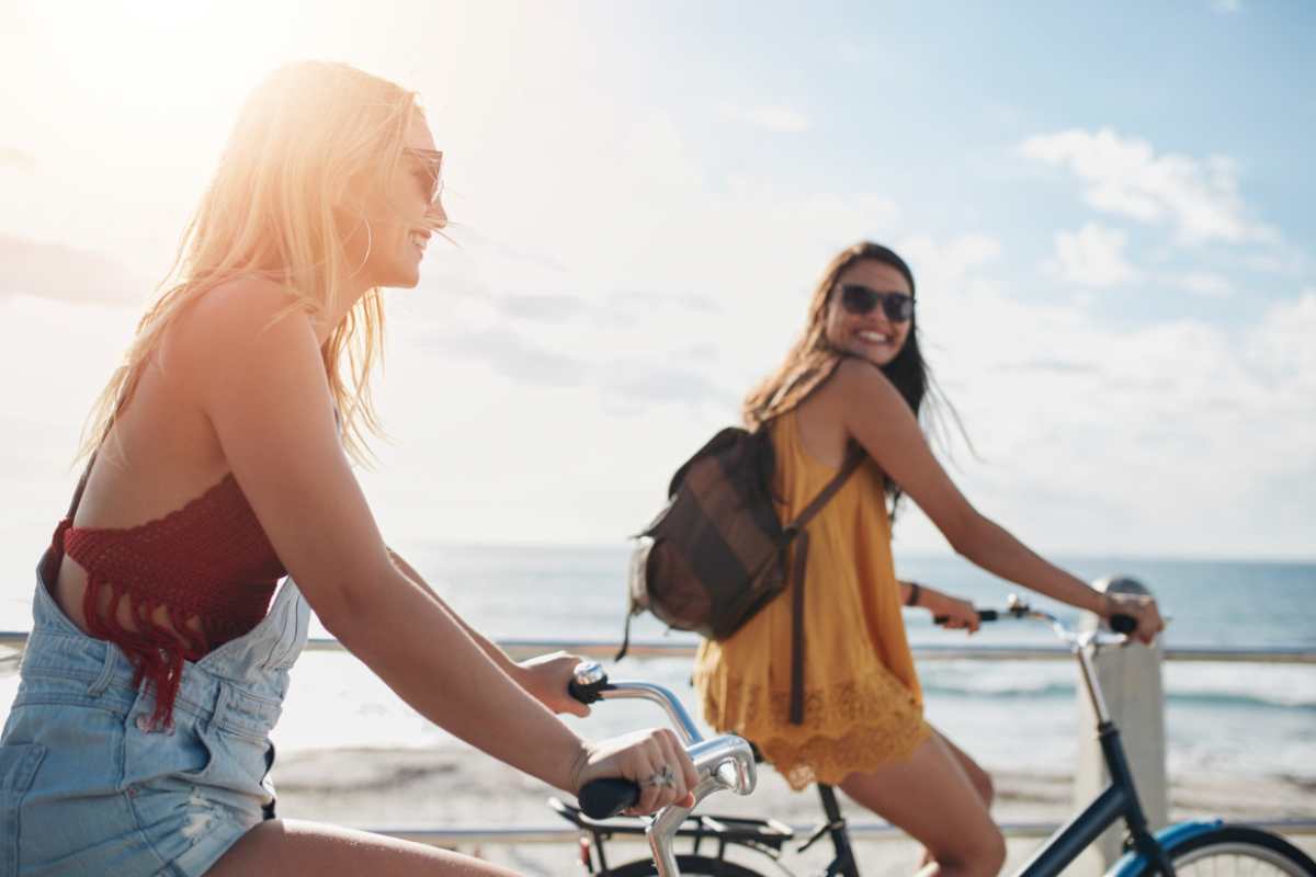 bicicletta e donne
