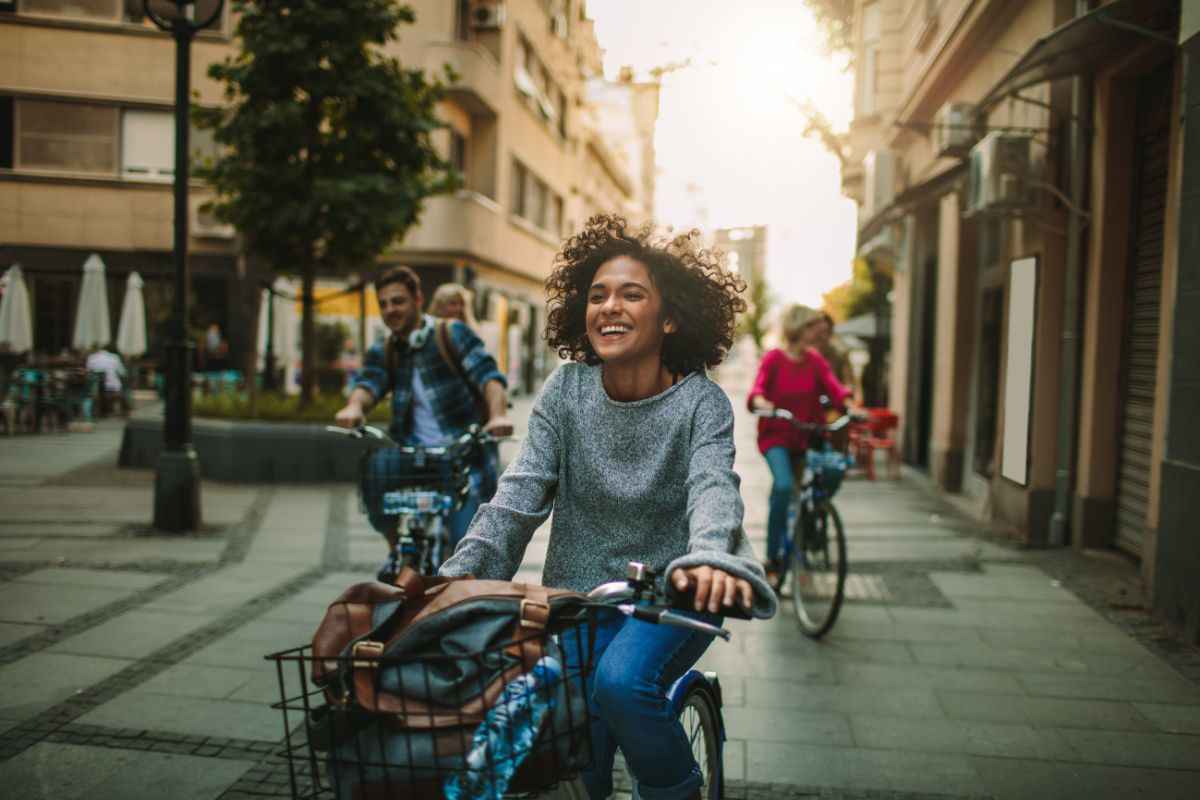 Andare in bici
