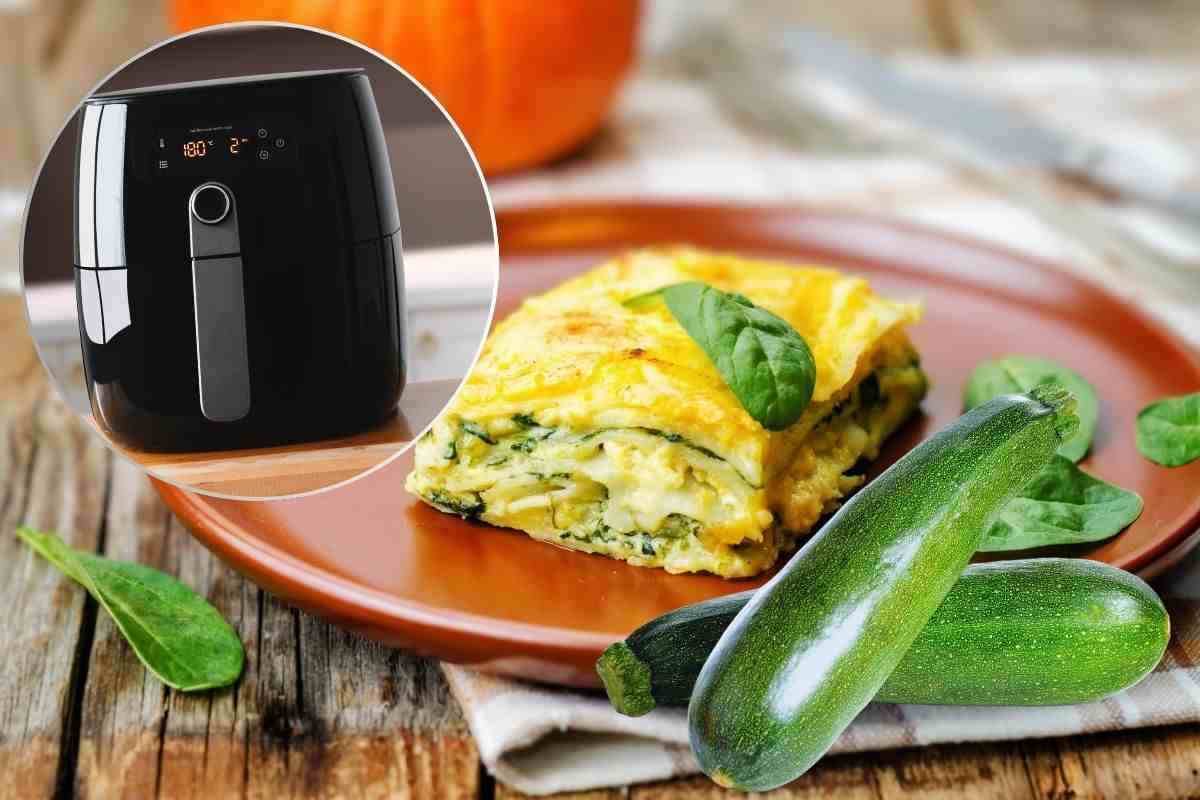 Come preparare la lasagna di zucchine in friggitrice ad aria