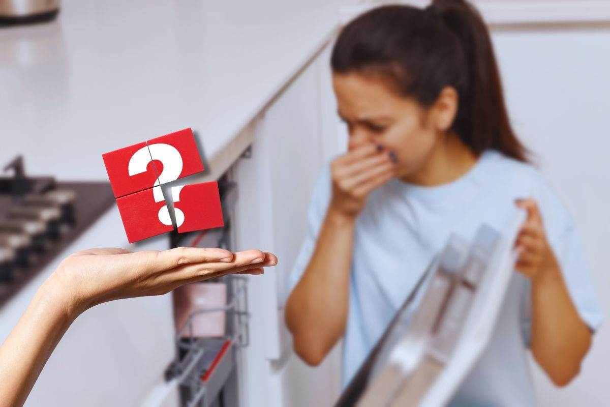 eliminare odori uova stoviglie