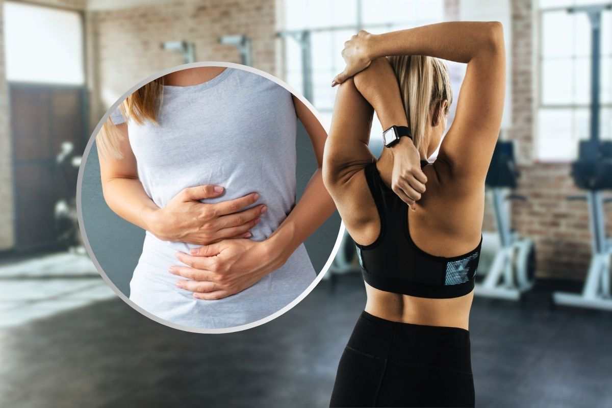 allenamento in palestra nausea vomito