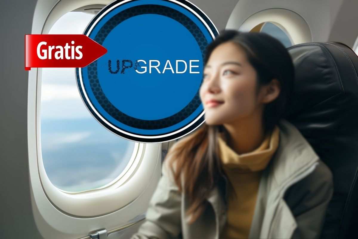 trucchi ottenere un upgrade in aereo gratis