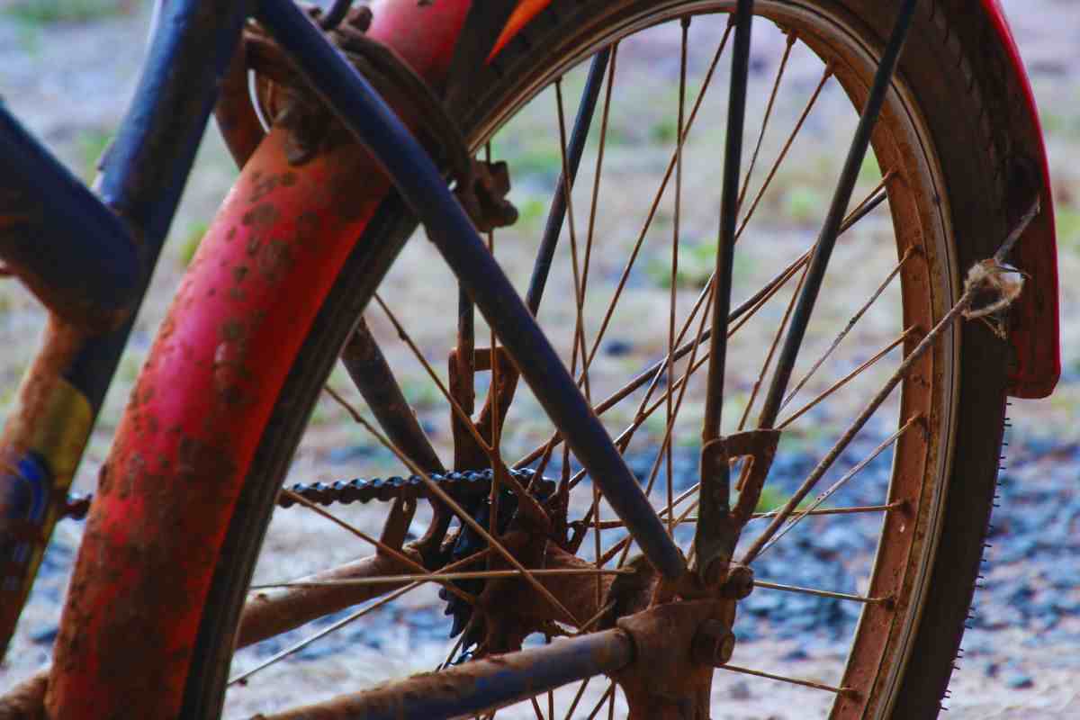 Come levare la ruggine sulla bici