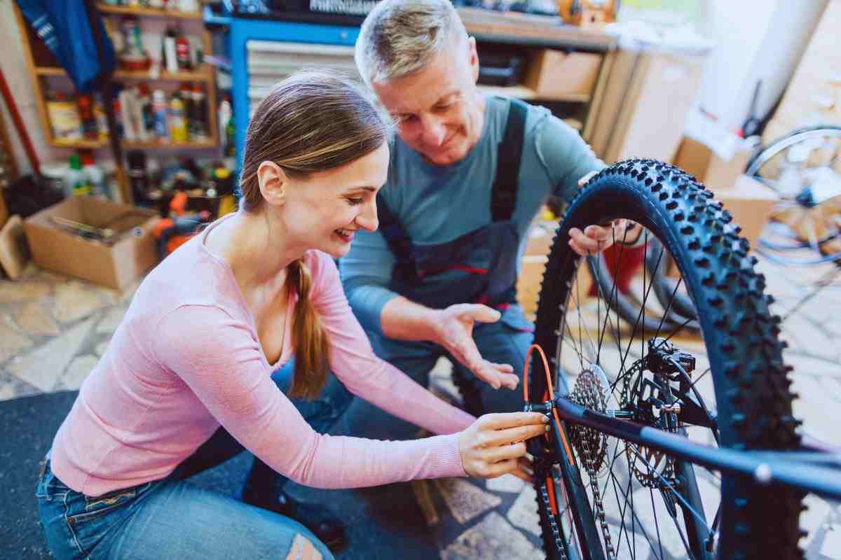 Bici e rimetterla a posto