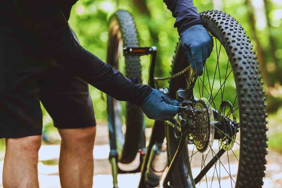 Bici e scricchiolio