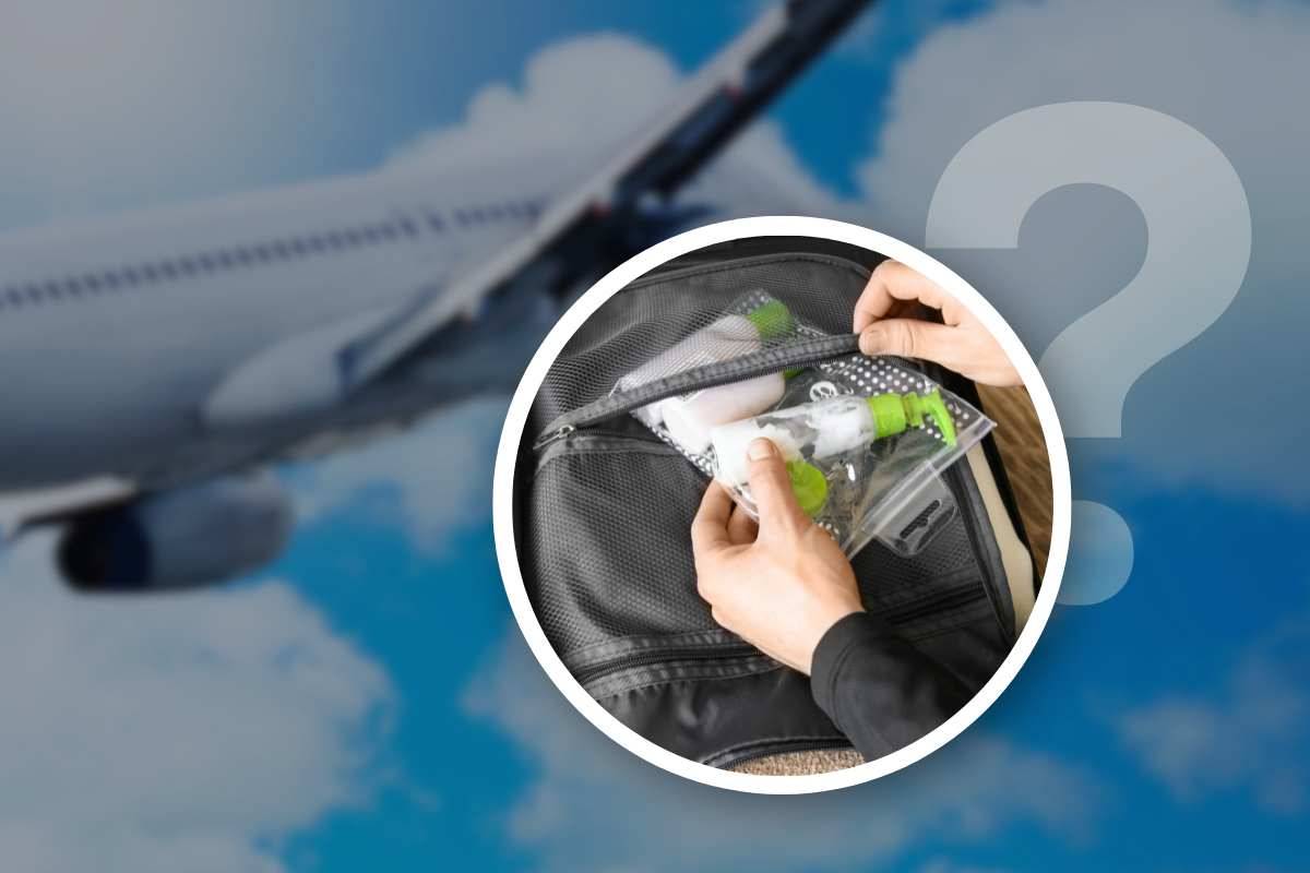 quali sono le regole per i liquidi in aereo