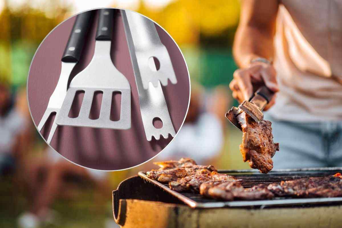 come organizzare gli utensili del barbecue