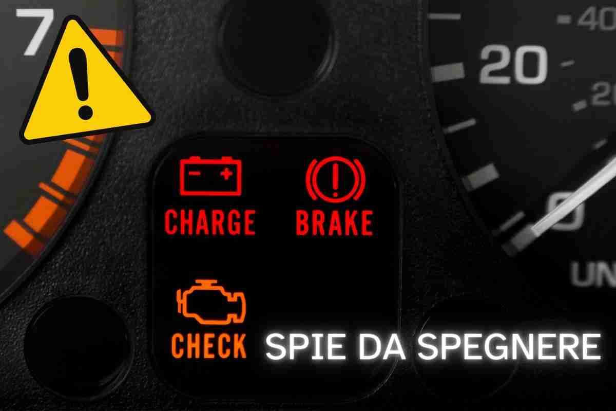 Spia motore avaria soluzione