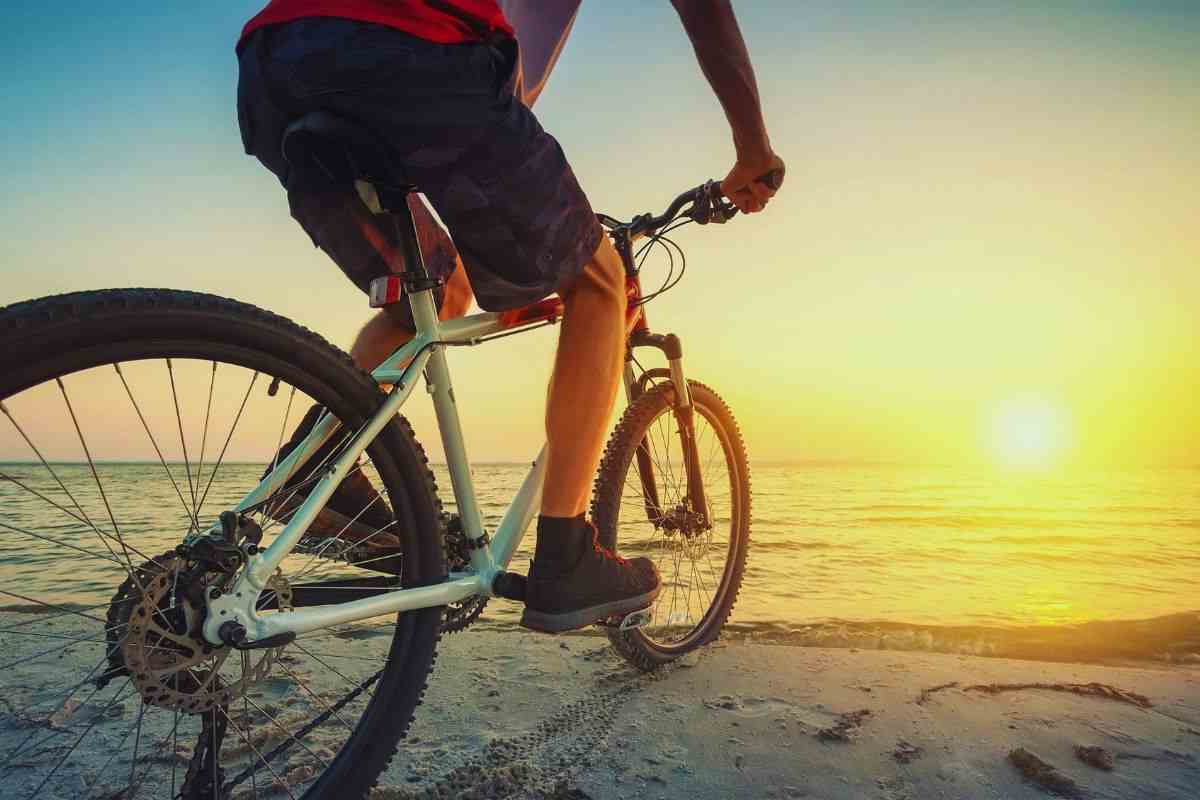 Bici sulla spiaggia come?